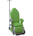 Кресло для взятия крови и терапевтических процедур, с фиксированной высотой, на колесах,  17-PO140, 17-PO145